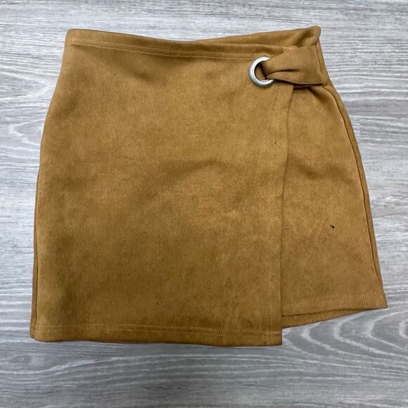 Forever 21 faux suede mini skirt Size M - Picture 1 of 8